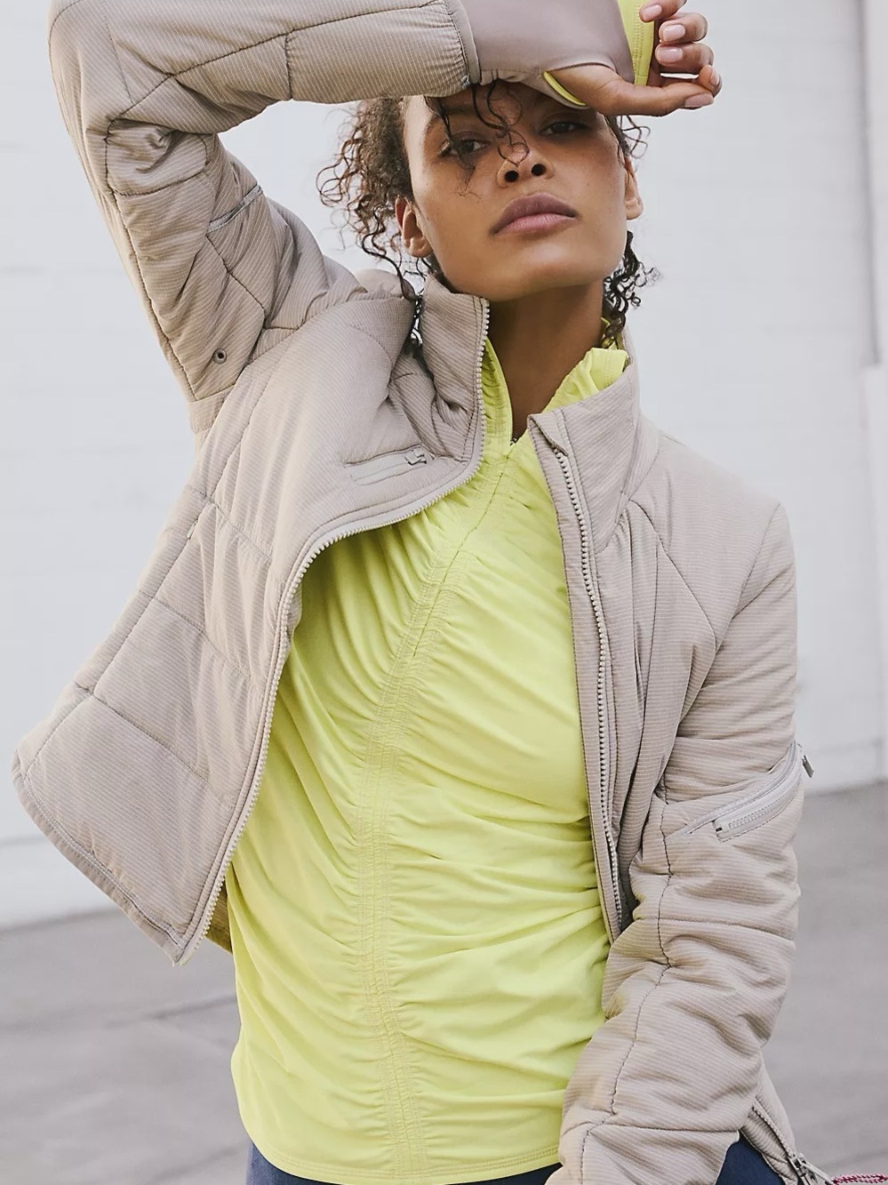 Free People Movement Gathering Storm Run Puffer Jacket